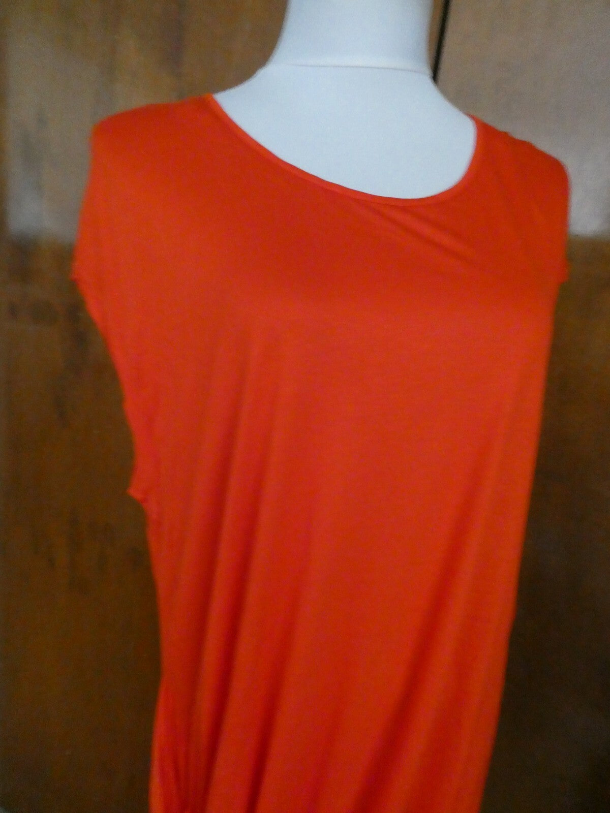 Rachel Roy women's red 100% viscose tunic top blouse 