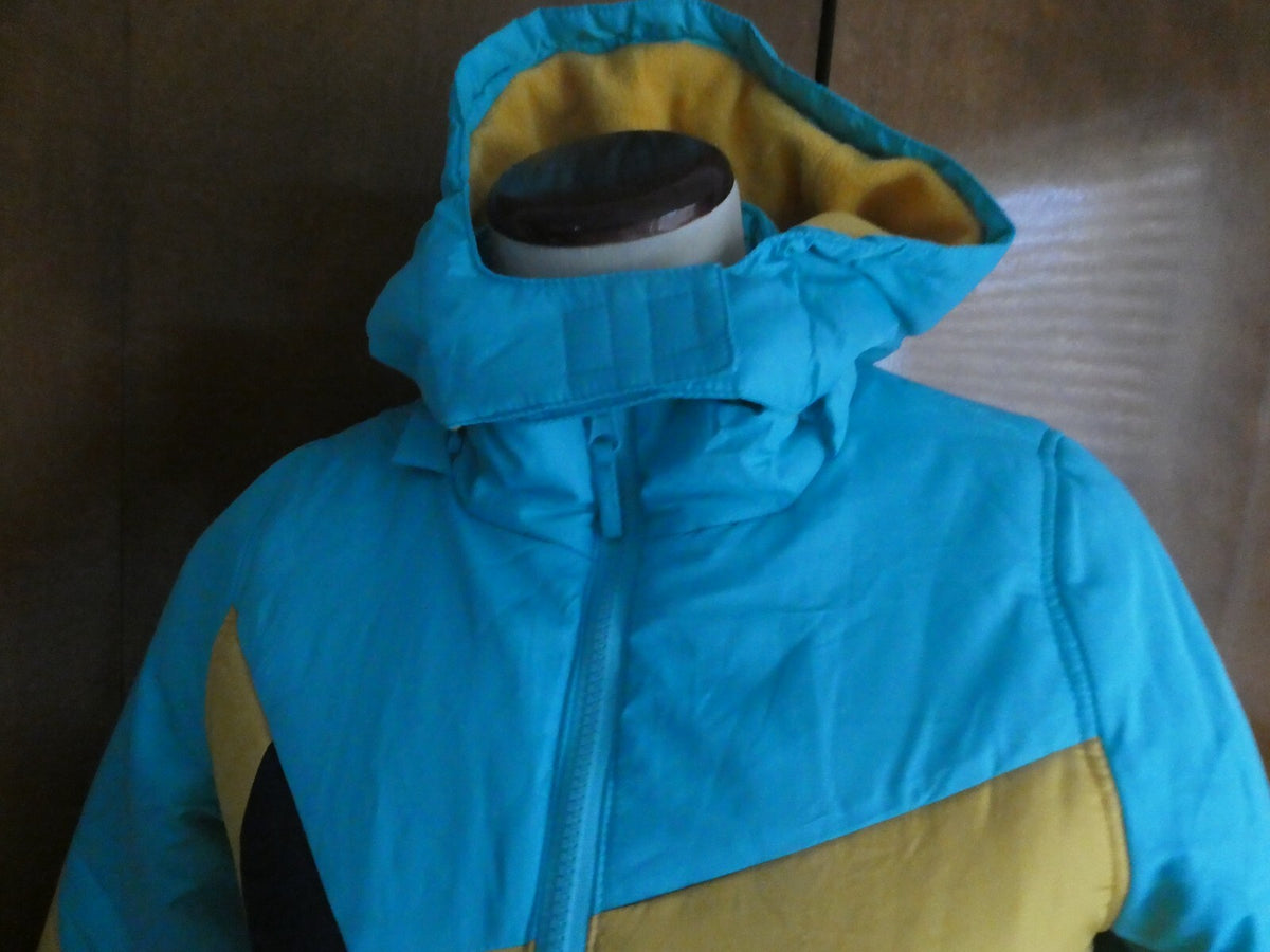 Mint Girl Winter Coat with Removable Hood Multicolor Girls Size Large (12-14)
