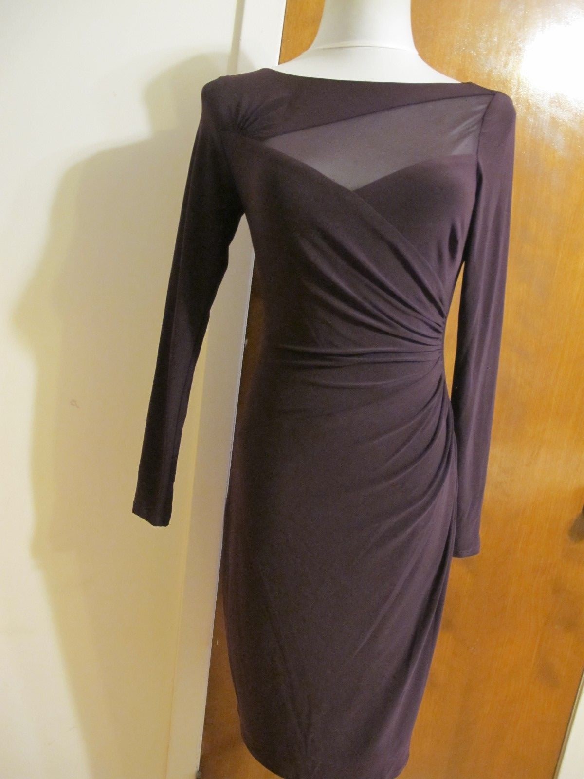 Lauren Ralph Lauren women’s raisin evening dress 4 