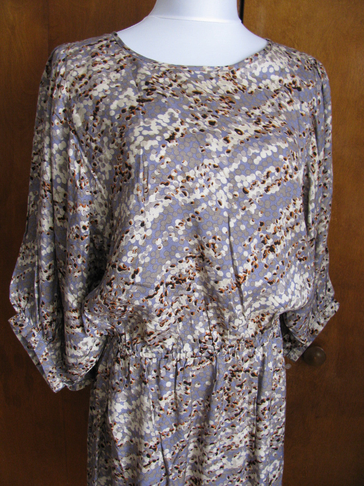 Pipa & Teegan women's soft viscose mufti colored 3/4 sleeves dress 10