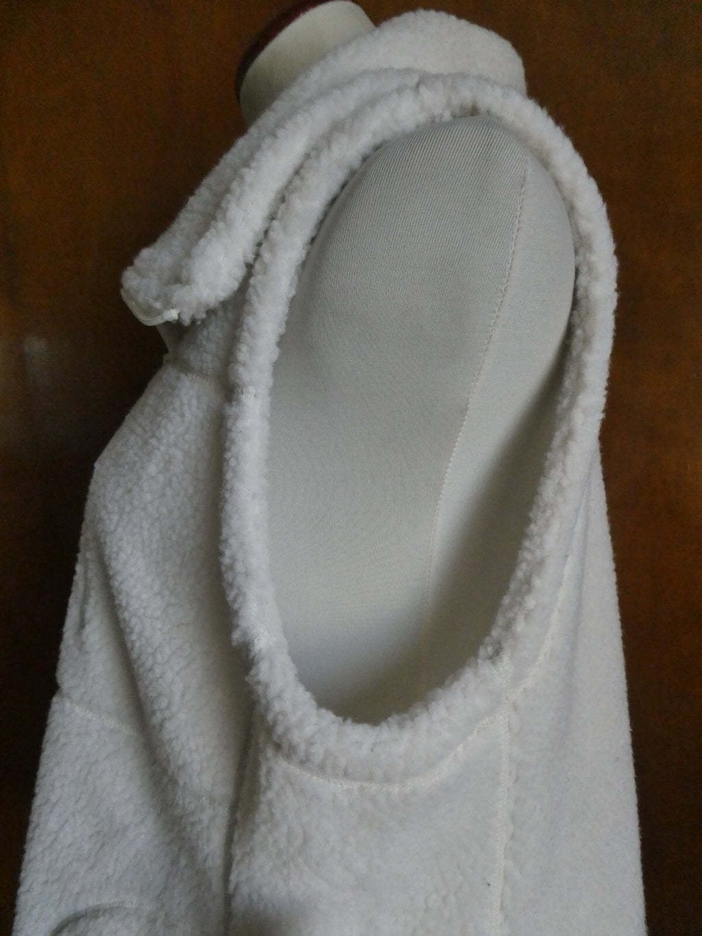 Style & CO. Sport Women's Winter White Full Zip Soft Vest w/Pockets Size XL