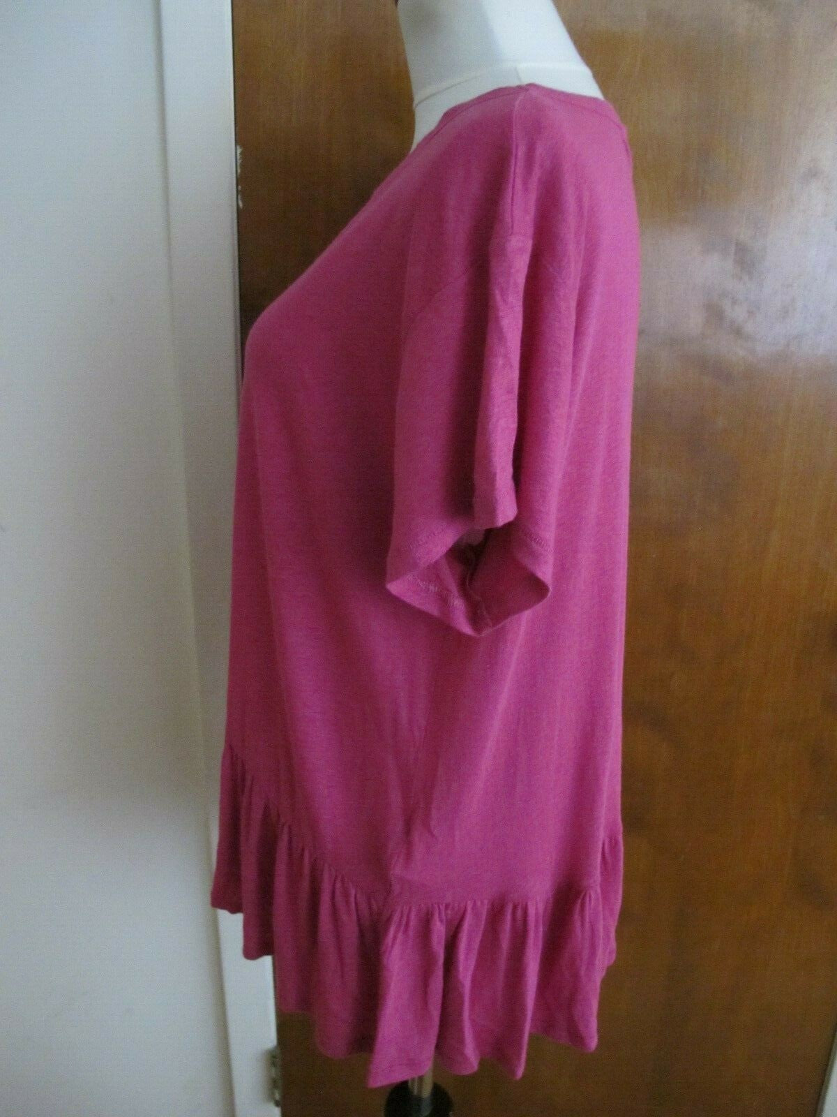 Calvin Klein Jeans women's rose violet tunic top 
