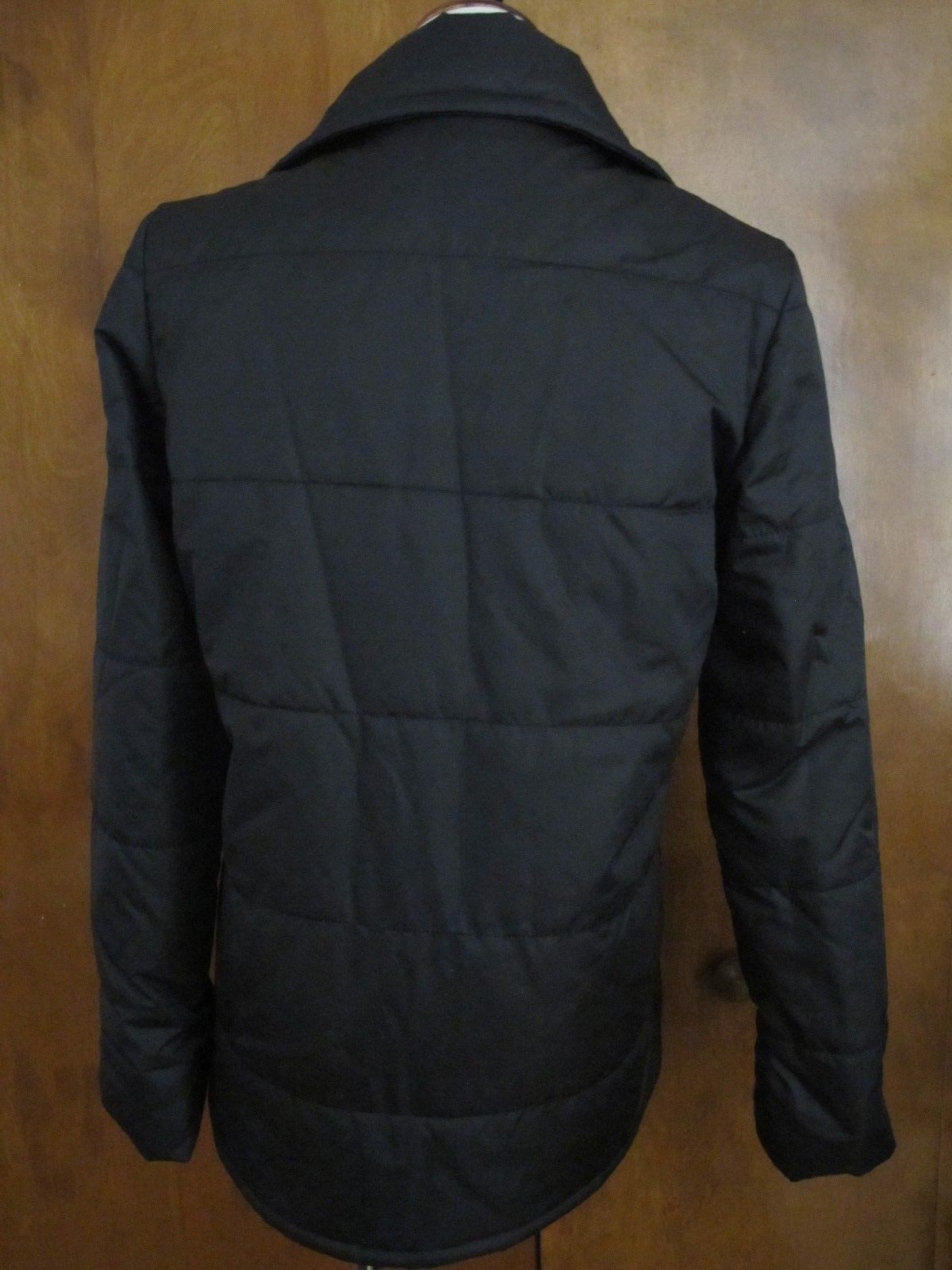 Lacoste Black Water Resistant Breathable Women's Jacket Coat New