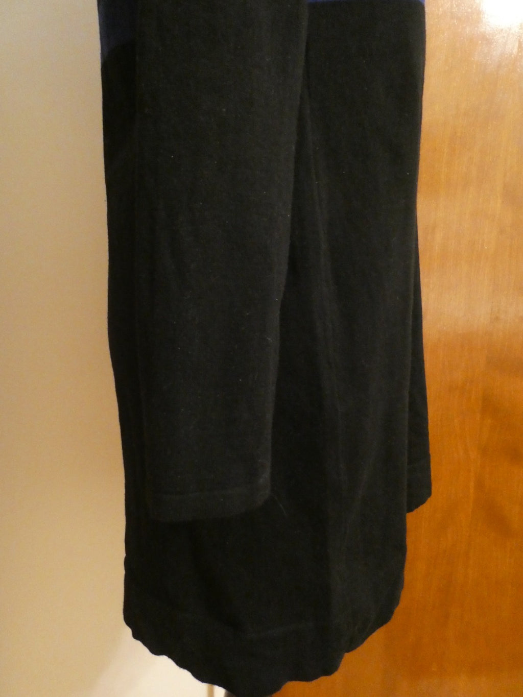 Style & Co Women Black Purple Striped Embellishment Sequins Sweater Dress Small