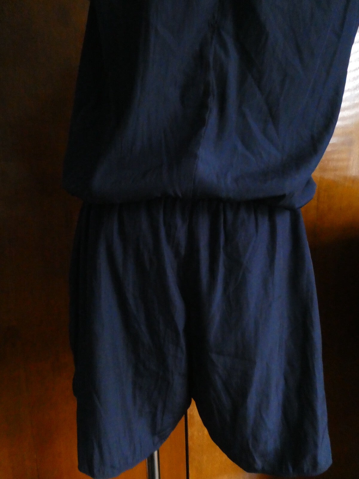 Gap Women's Navy Lined Romper Jumpsuit Size Large