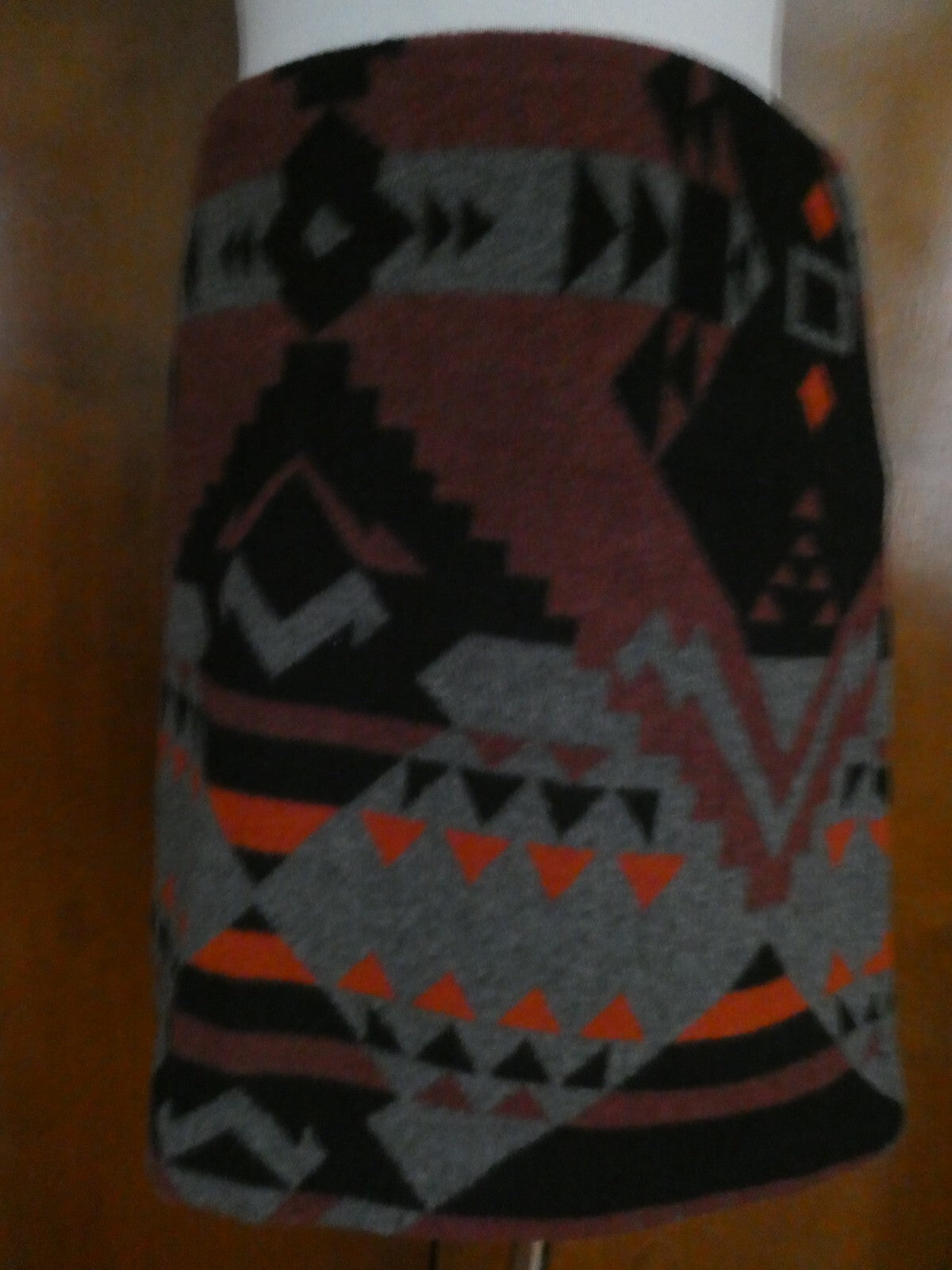 Gap women’s black/gray/orange mini skirt size 8, 14