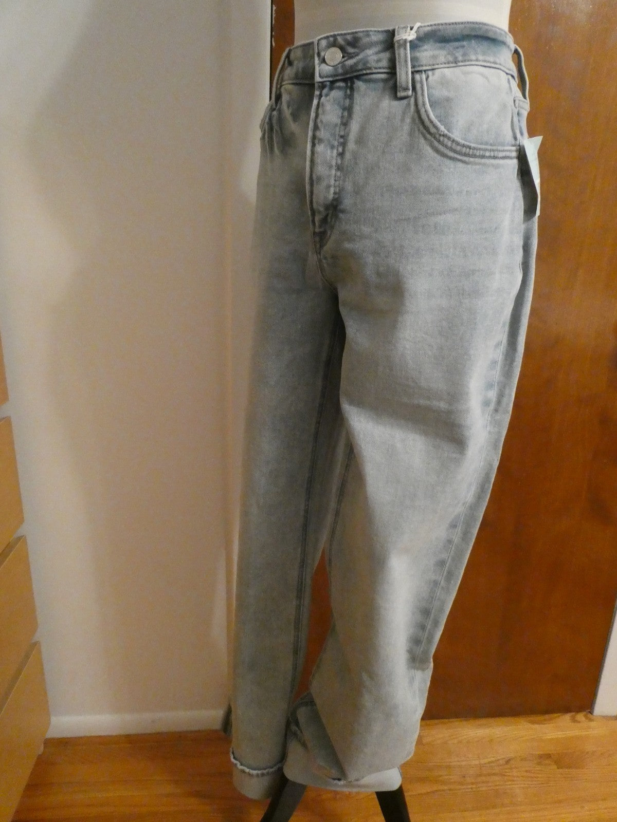 Lovervet By Vervet Women Jeans Uncharted Threads GLYDenim Wash Wide Leg Tall 31