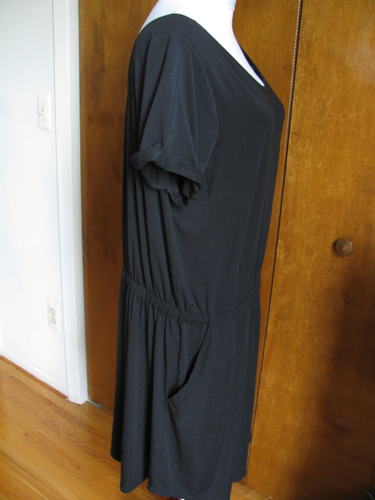 Rachel Roy women's black mini dress size XXLarge (fits XL)