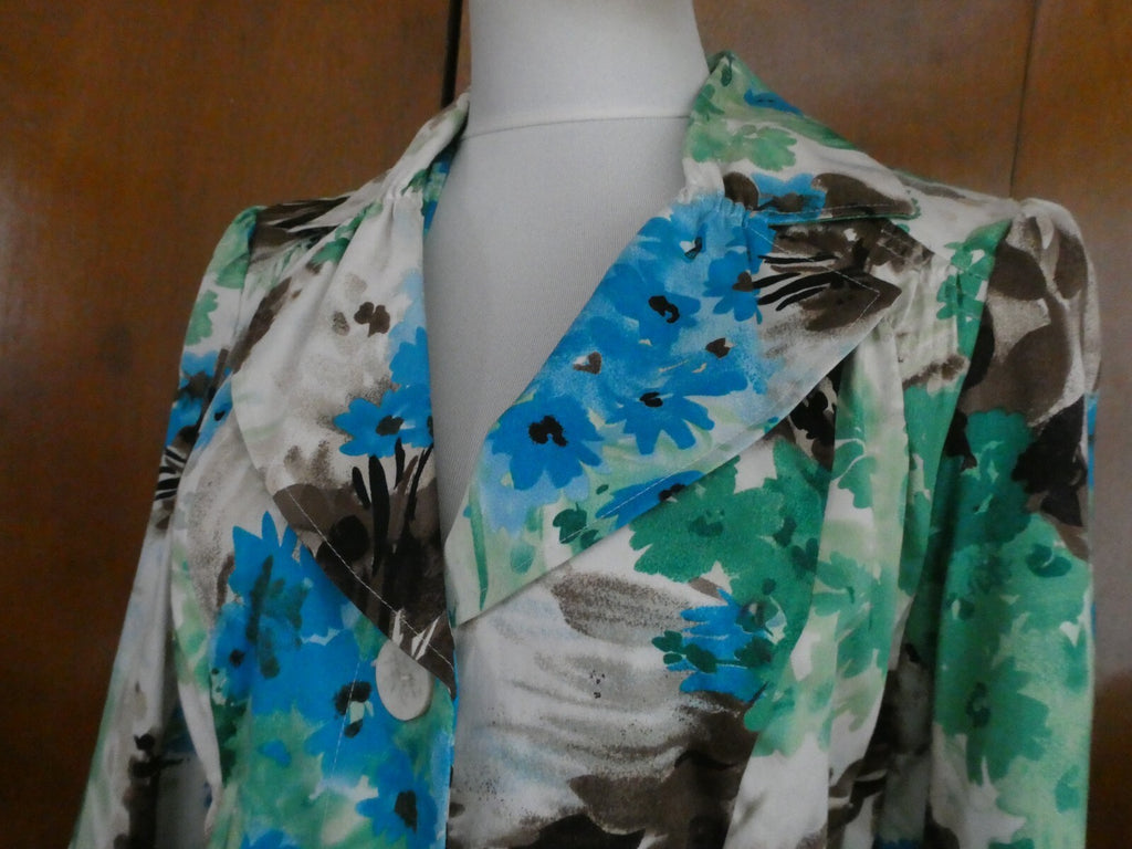 Allison Taylor women’s multicolor 3 buttons detailed blazer jacket size Large