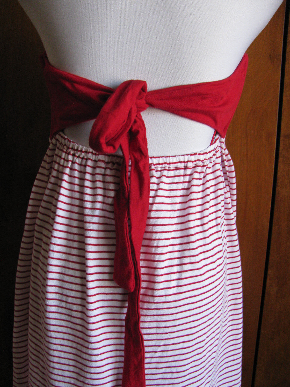 Denim & Supply Ralph Lauren women’s white red twist mini dress New