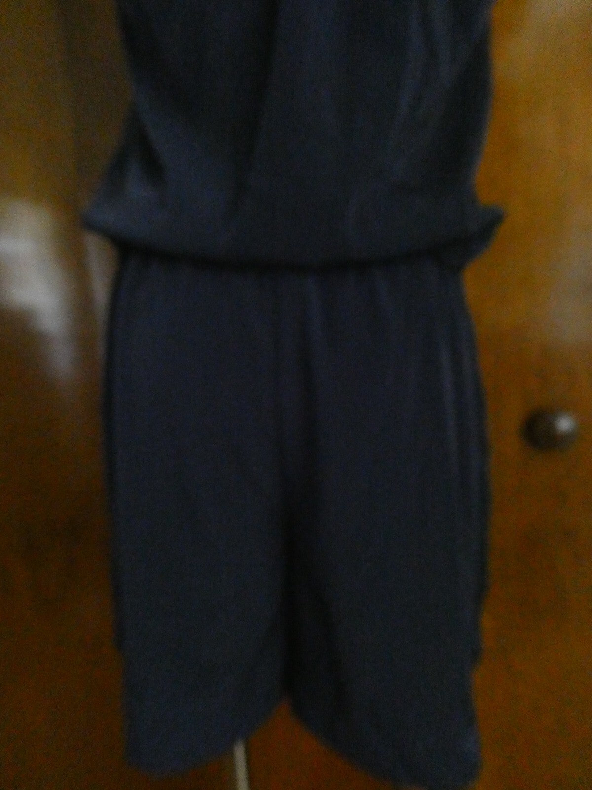 A|X Armani Exchange Women’s Navy Tie Romper Jumpsuit Size 6, 12, 14