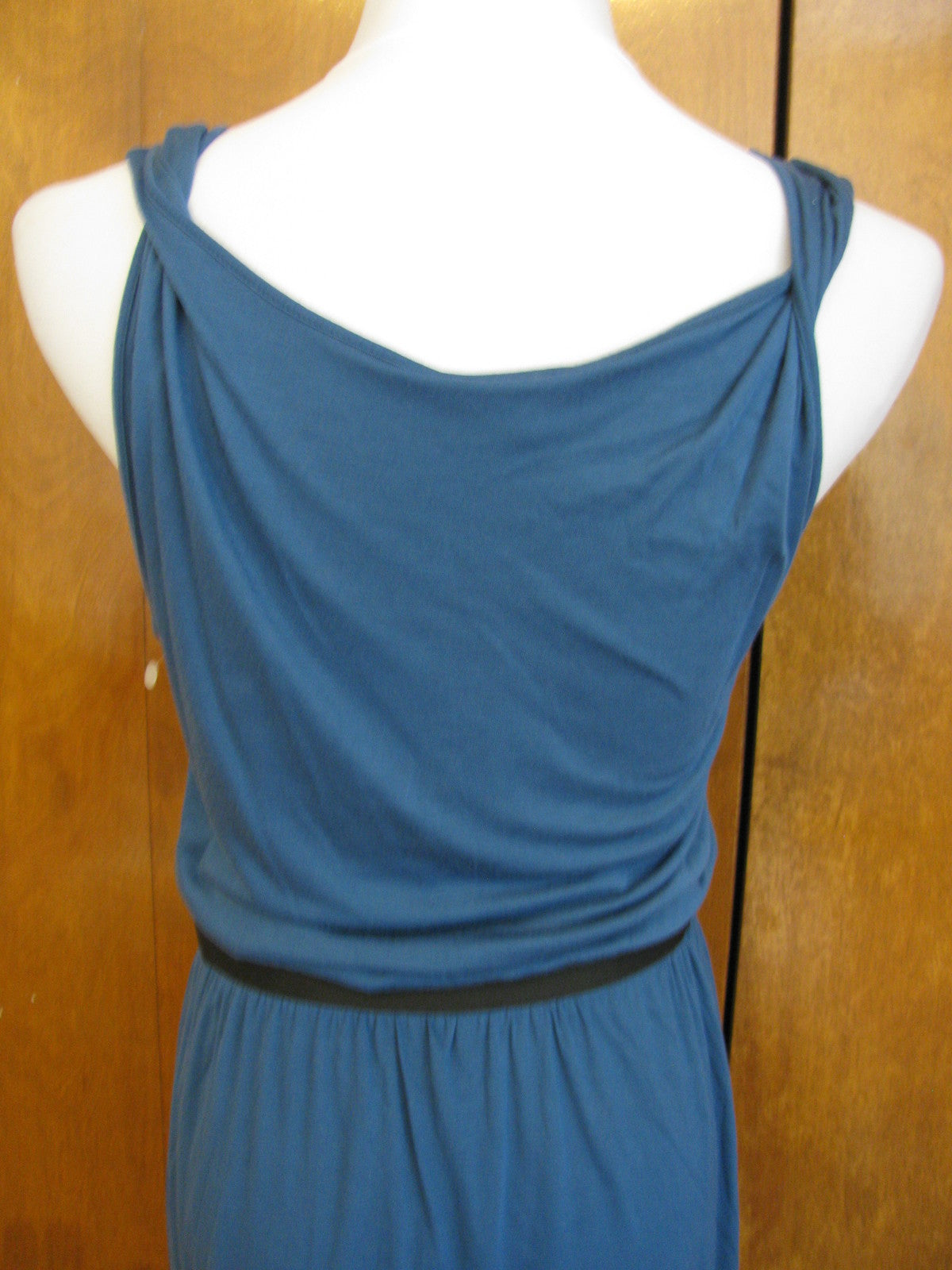 Theory Women's Modal Oil Blue Dress New