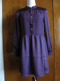 Juicy Couture LA women's blackberry shirt lined dress New Size 2, 4