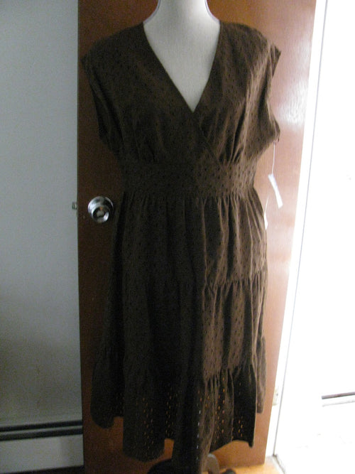 Anne Klein women's brown dress 12 