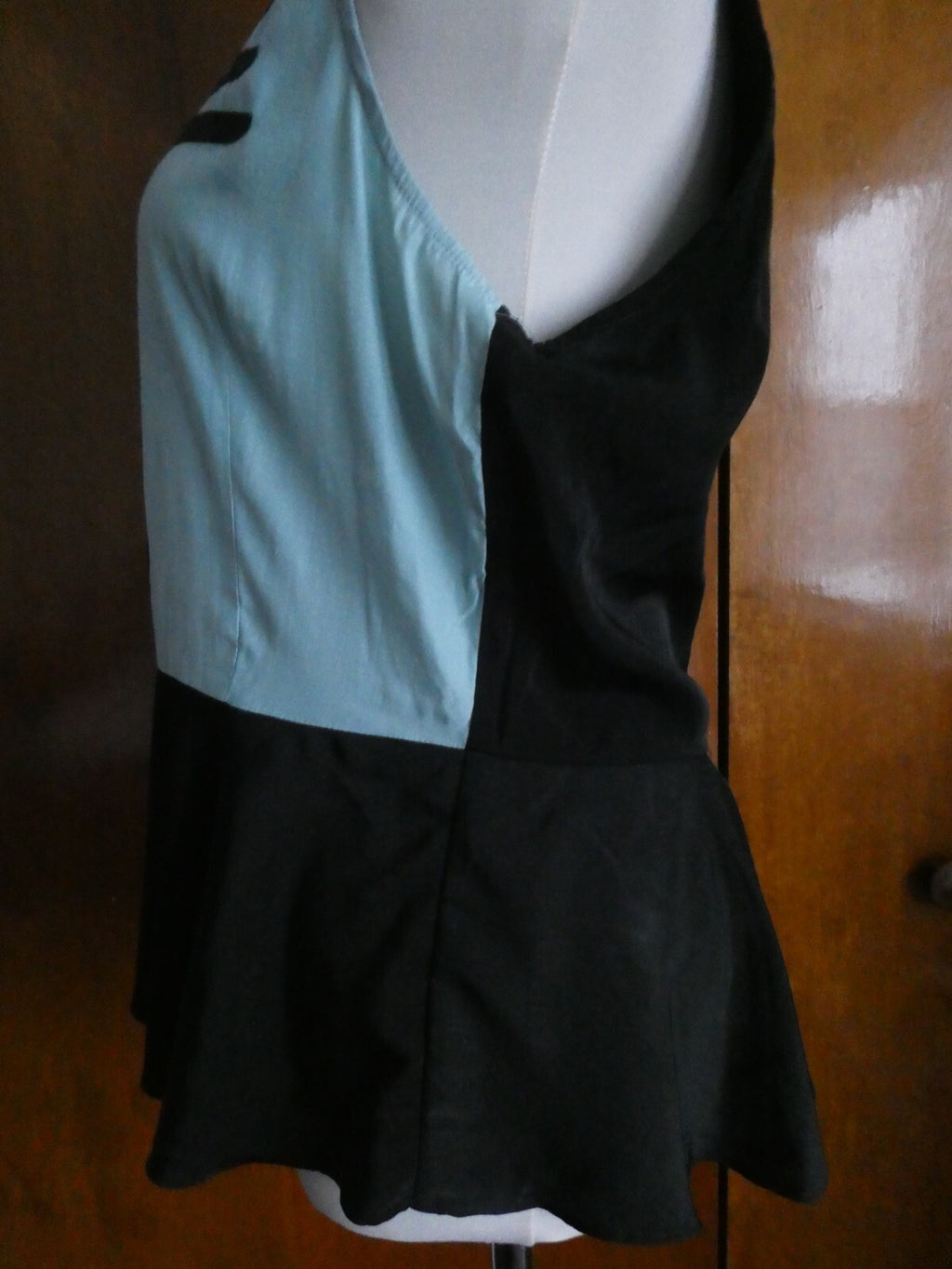 Maison Jules women’s bellini combo silk stylish top Large (can fit Medium)
