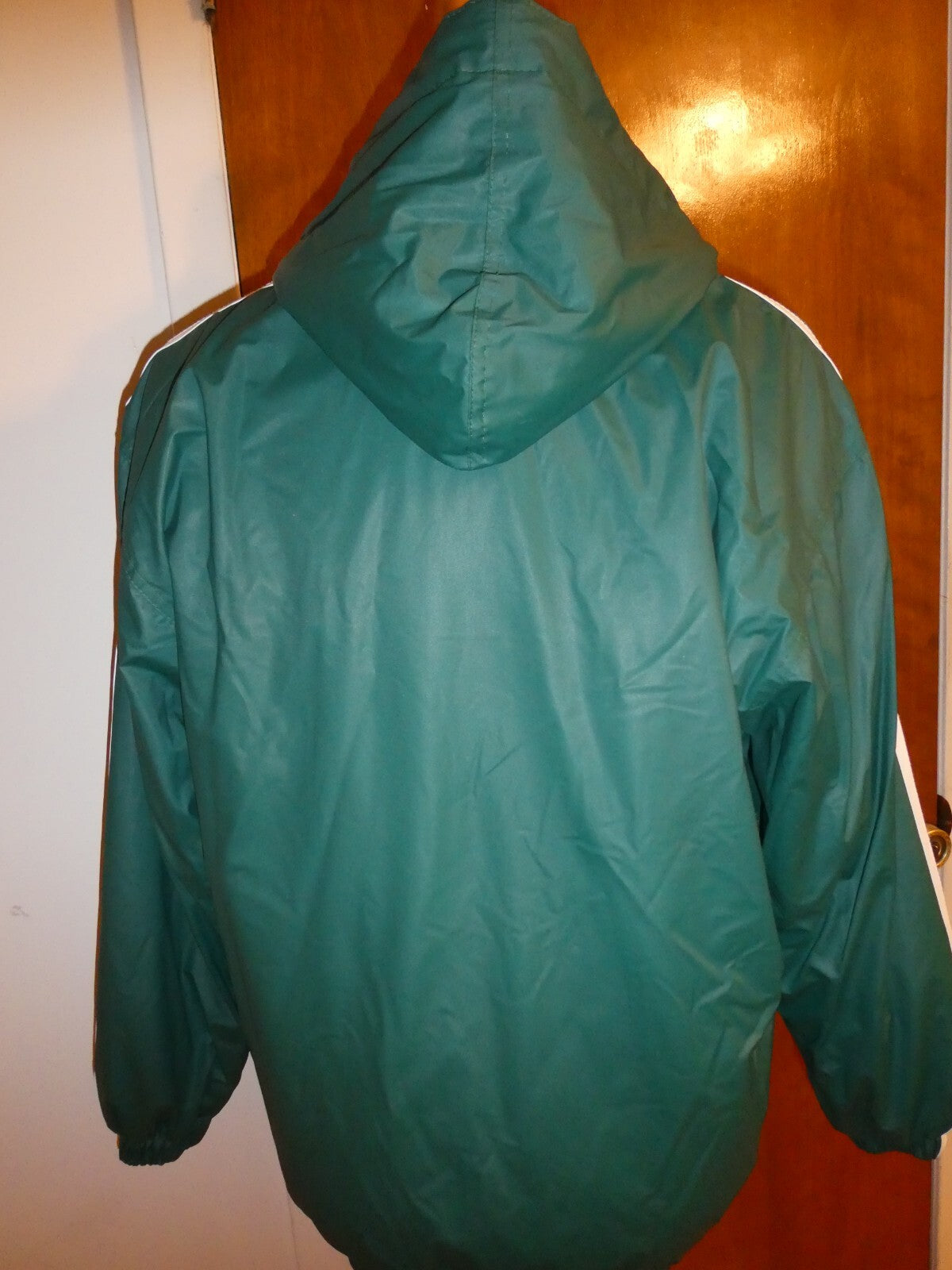 New York Jets Pro Line Coat Size Medium Unisex Adult with Hood and Liner