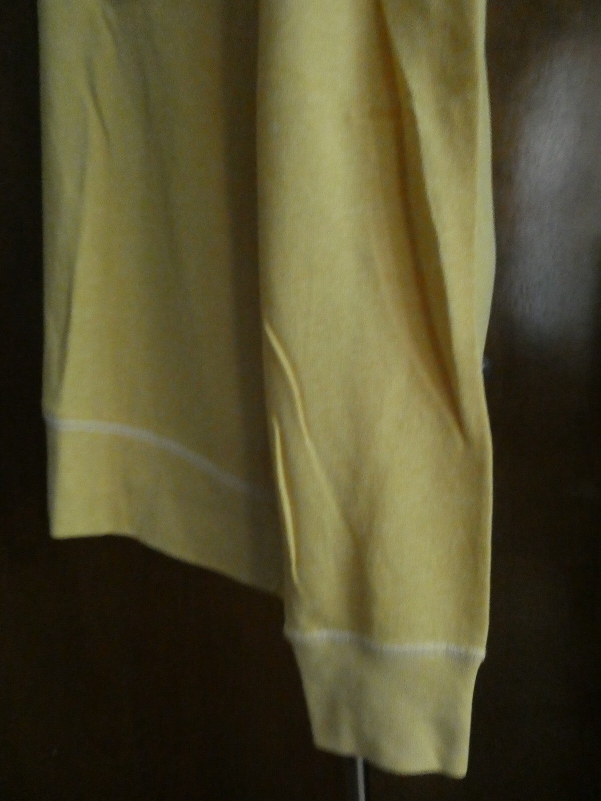 Gap Women's Cotton Blend Yellow Sweater Size Large