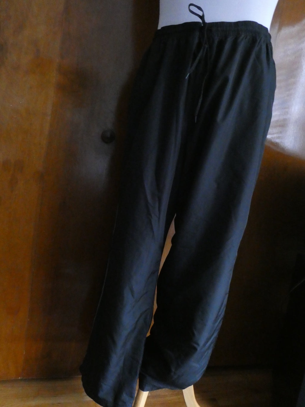 Champion Track Pants Men's Black Lined Size 2XL