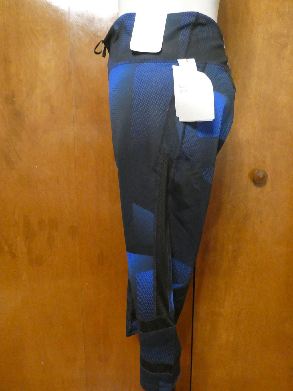 GapFit G Fast Capri Women’s Active Regular Rice Leggings Navy Blue Xlarge