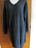 Gap women's dark navy Cotton Sweater Dress Size Xlarge 