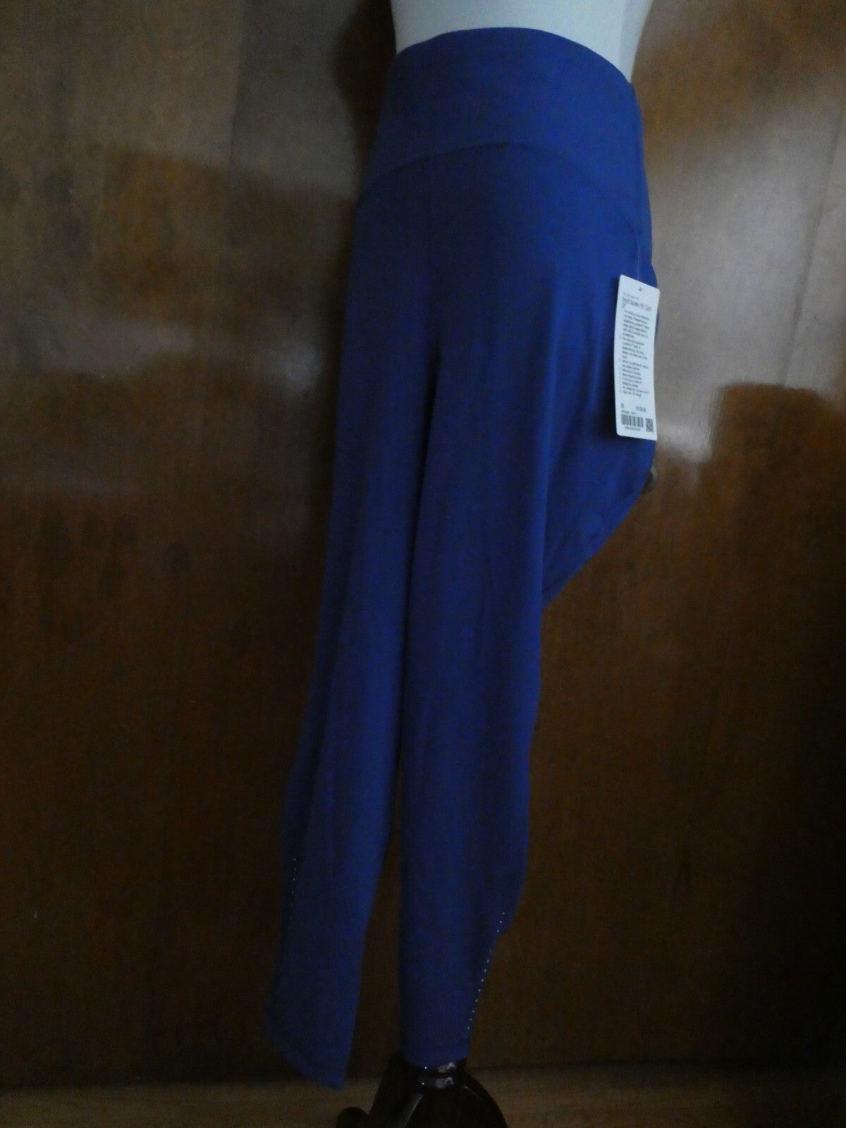 Lululemon Women's PSYH Blue Swift Speed HR Crop 28” Run Leggings Size 20