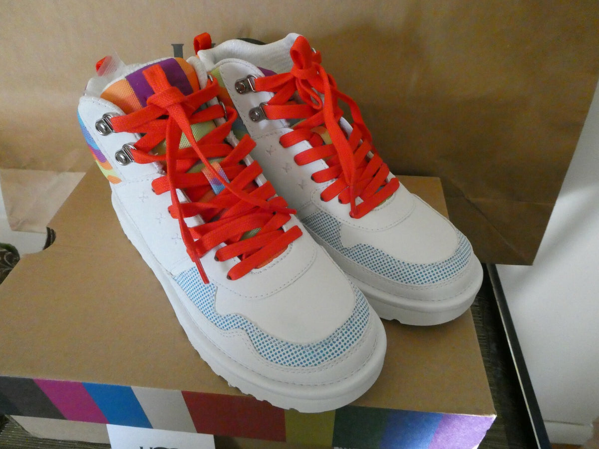 Ugg Australia Women’s Highland Multi Color Hi Top Sneakers Cali Collage 6.5, 11
