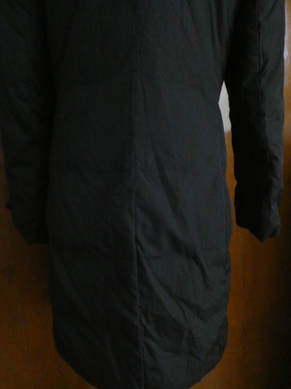 Cole Haan Women's Black Hooded Down Feather Winter Coat Size Small
