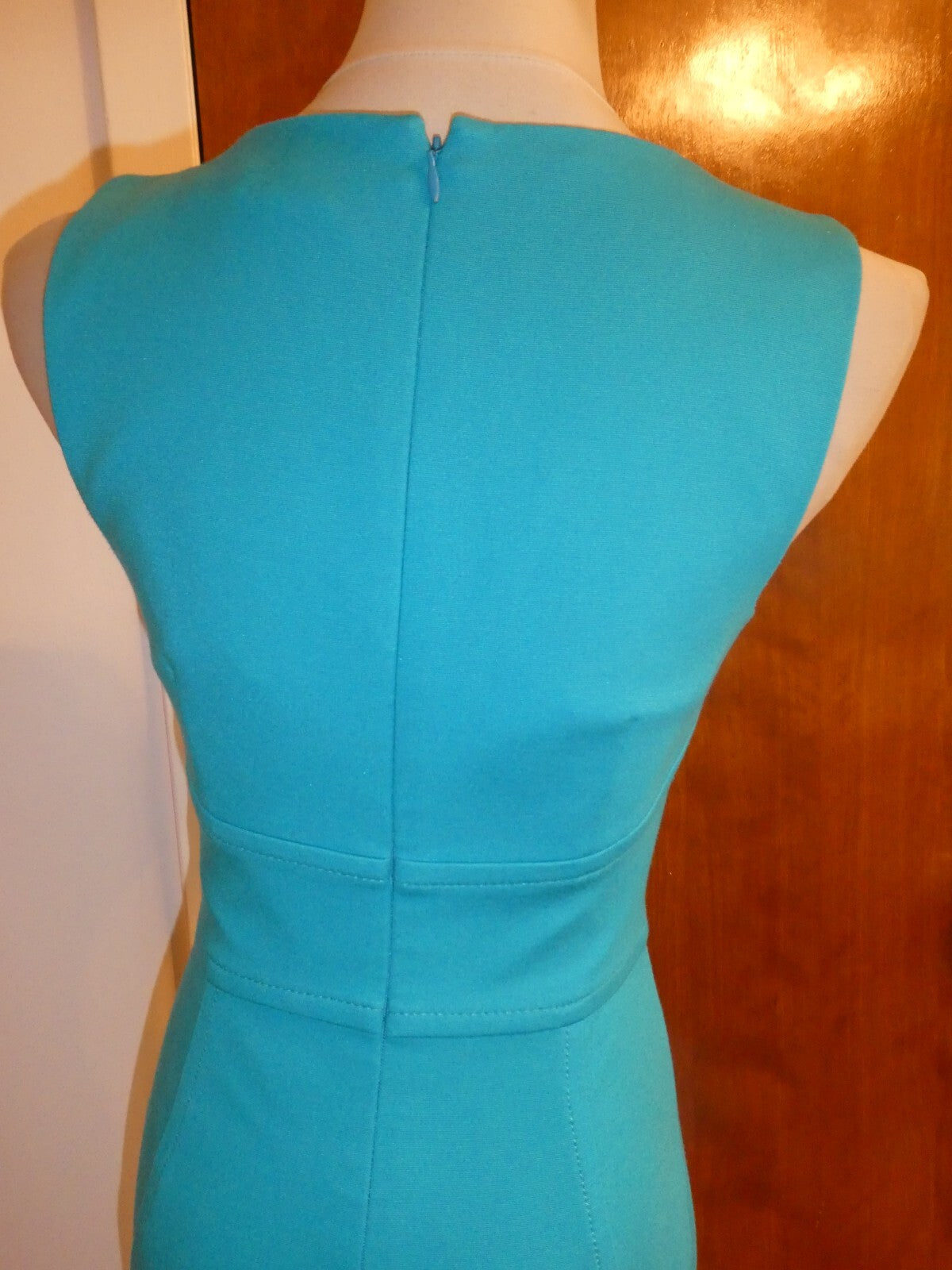 Trina Turk Women Lined Turquoise Teal Gorgeous Dress Size 2