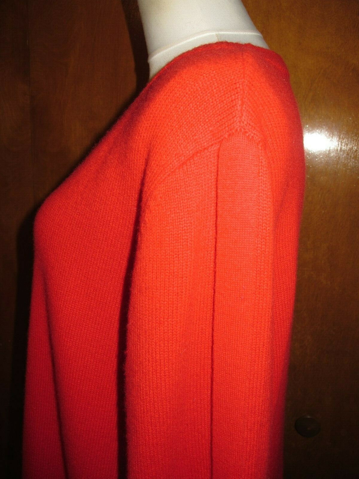 Lord &Taylor Women's red cashmere sweater