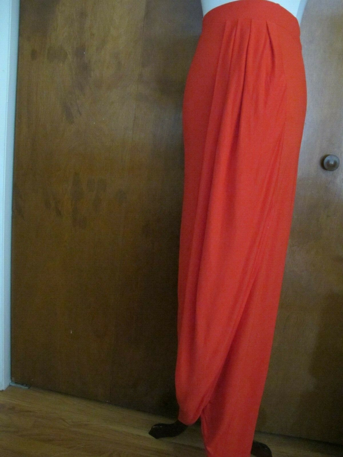Armani Exchange women's red maxi rayon skirt x-small/thin and petite