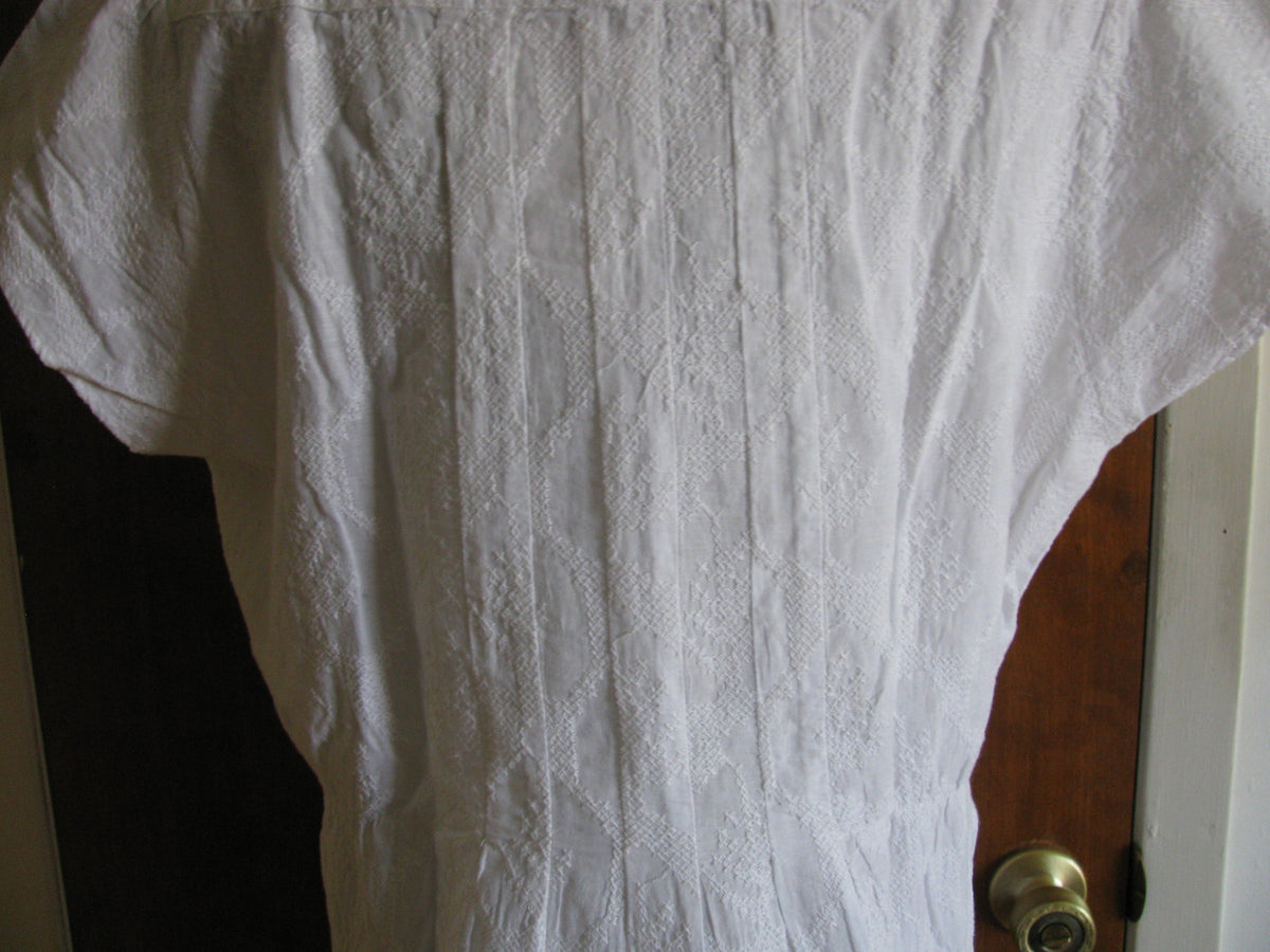 Calvin Klein Jeans women embroidered white top 0X/EG