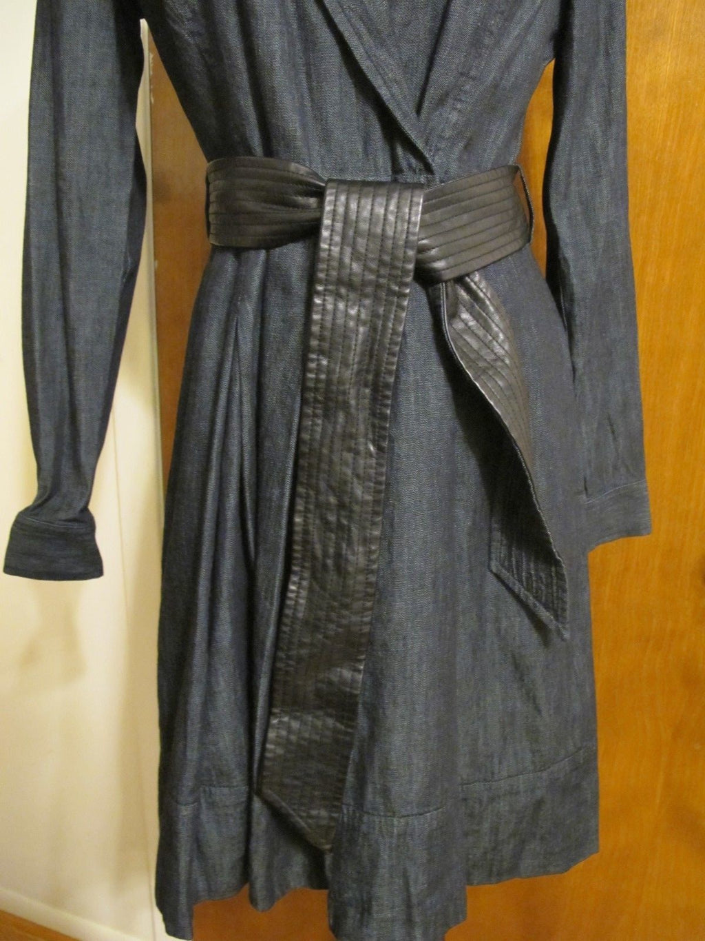 Lauren Ralph Lauren women’s blue denim cotton stylish dress NWT 8P