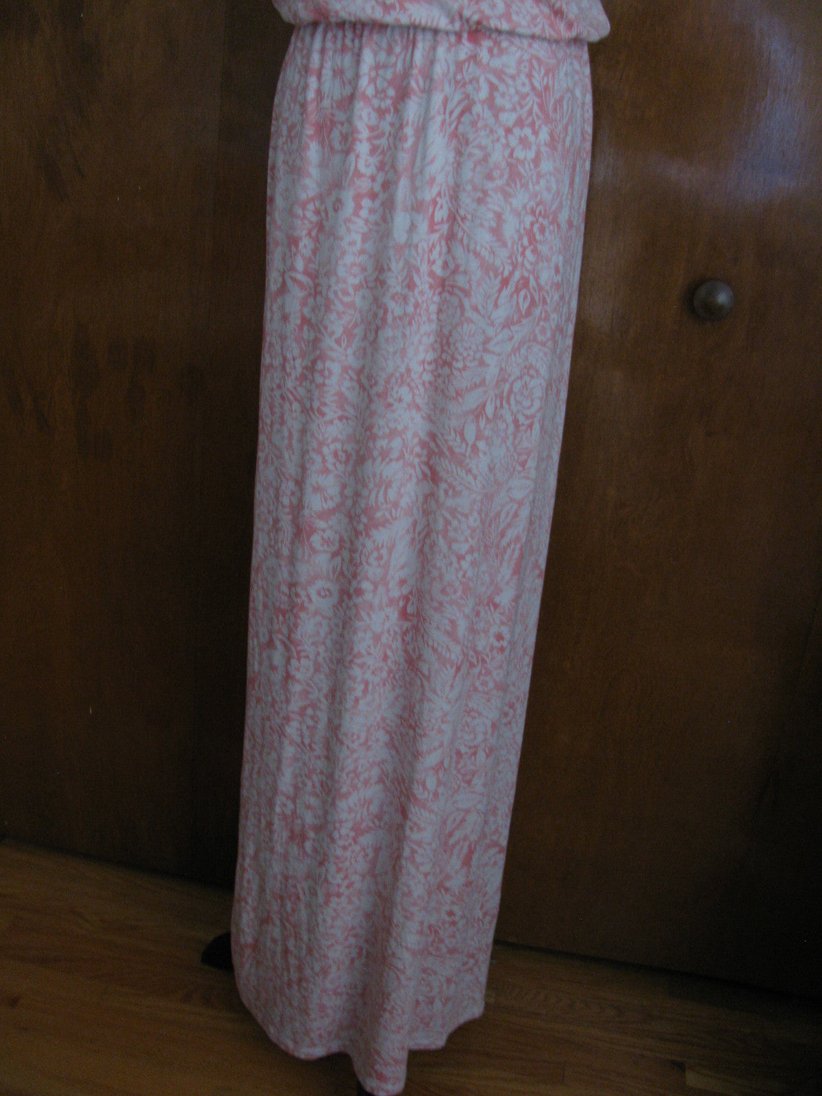 Armani Exchange Women's Faded Floral Modal Long Dress New