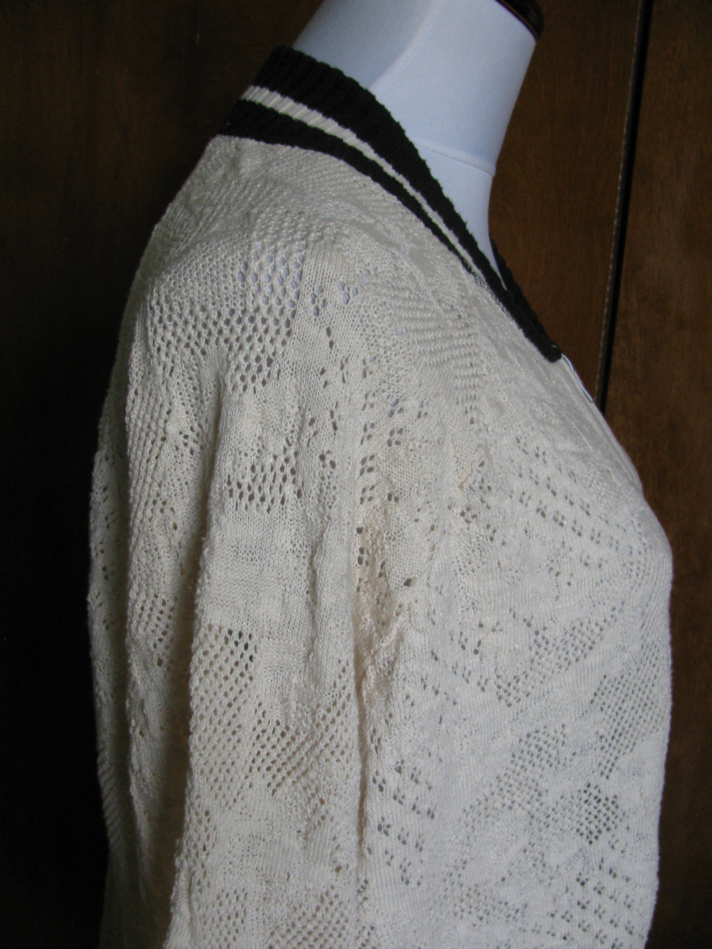 Free People Women's Ivory Comb Linen Cotton Cardigan New