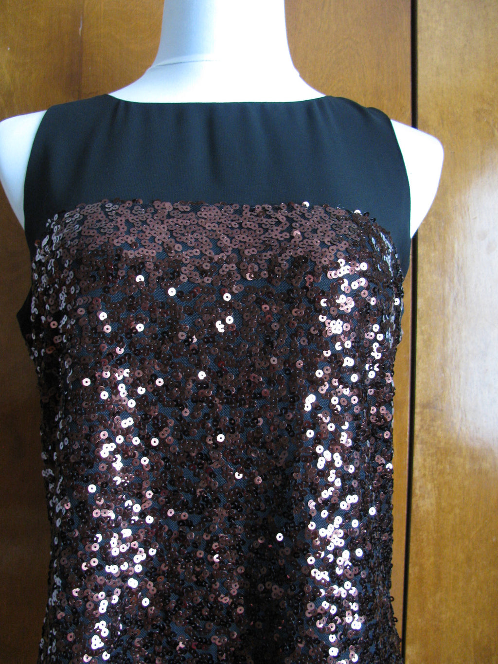 Michael Kors women's black evening top 8 