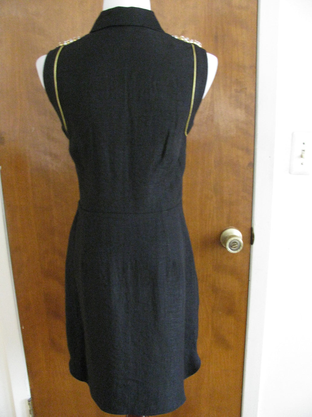 Rachel Roy Women’s Black Evening Beaded Cutout Dress Size 6 NWT