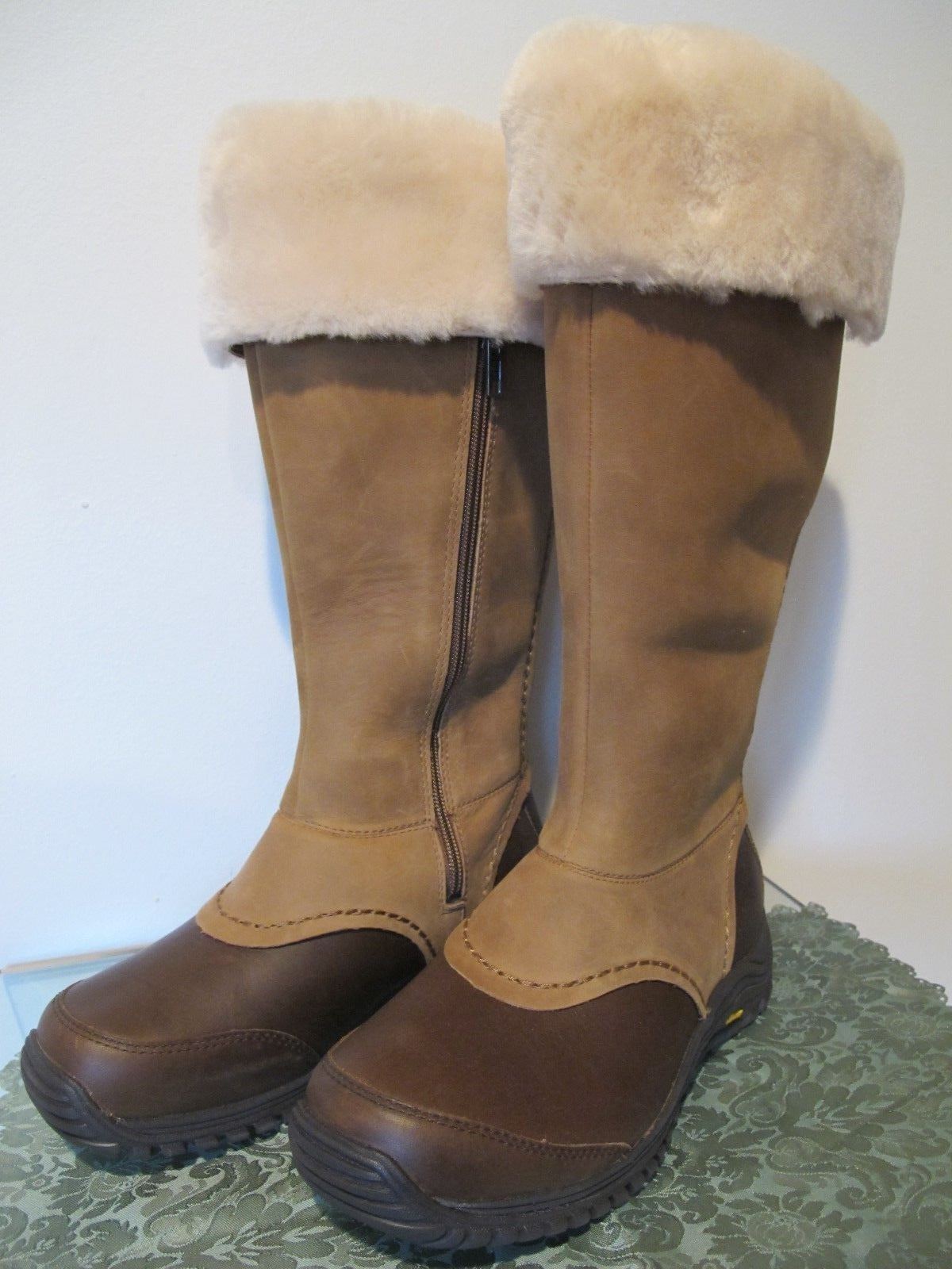 UGG Australia women’s beige brown waterproof New boots (runs small)