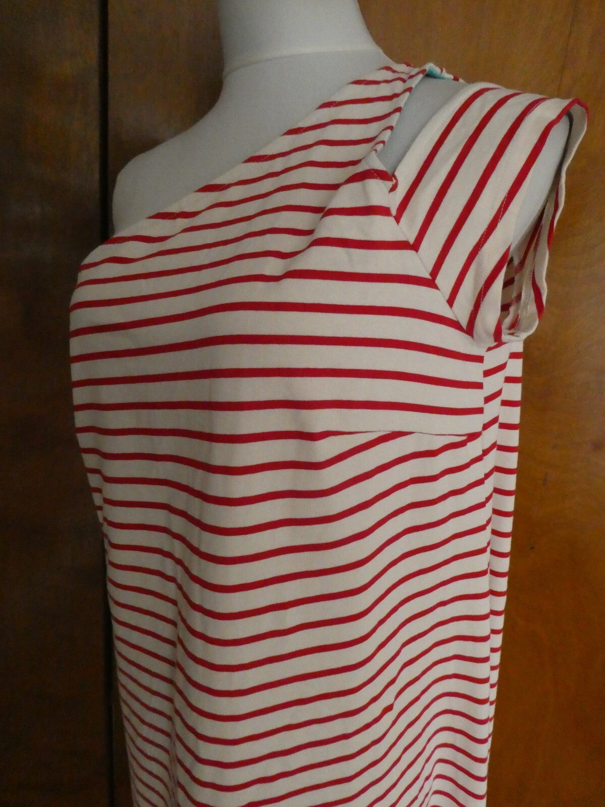 ANTHROPOLOGIE MAEVE Women's Stripped One Shoulder Dress Size Medium, Large