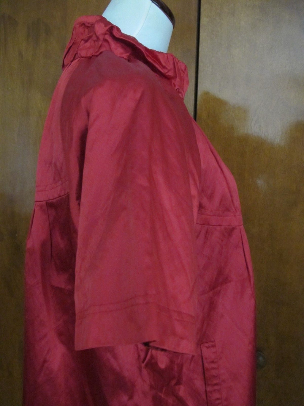 Sharagano Paris women's red lightweight lined jacket size Xlarge NWT