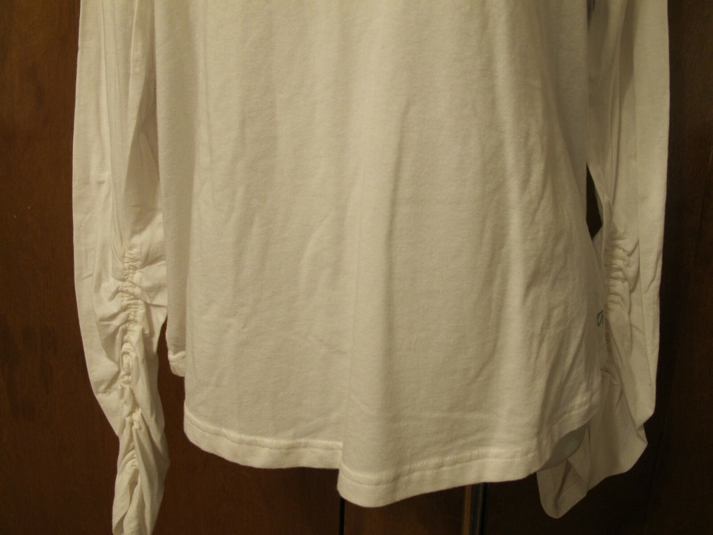 GapFit women's white tunic very soft cotton top size Large 
