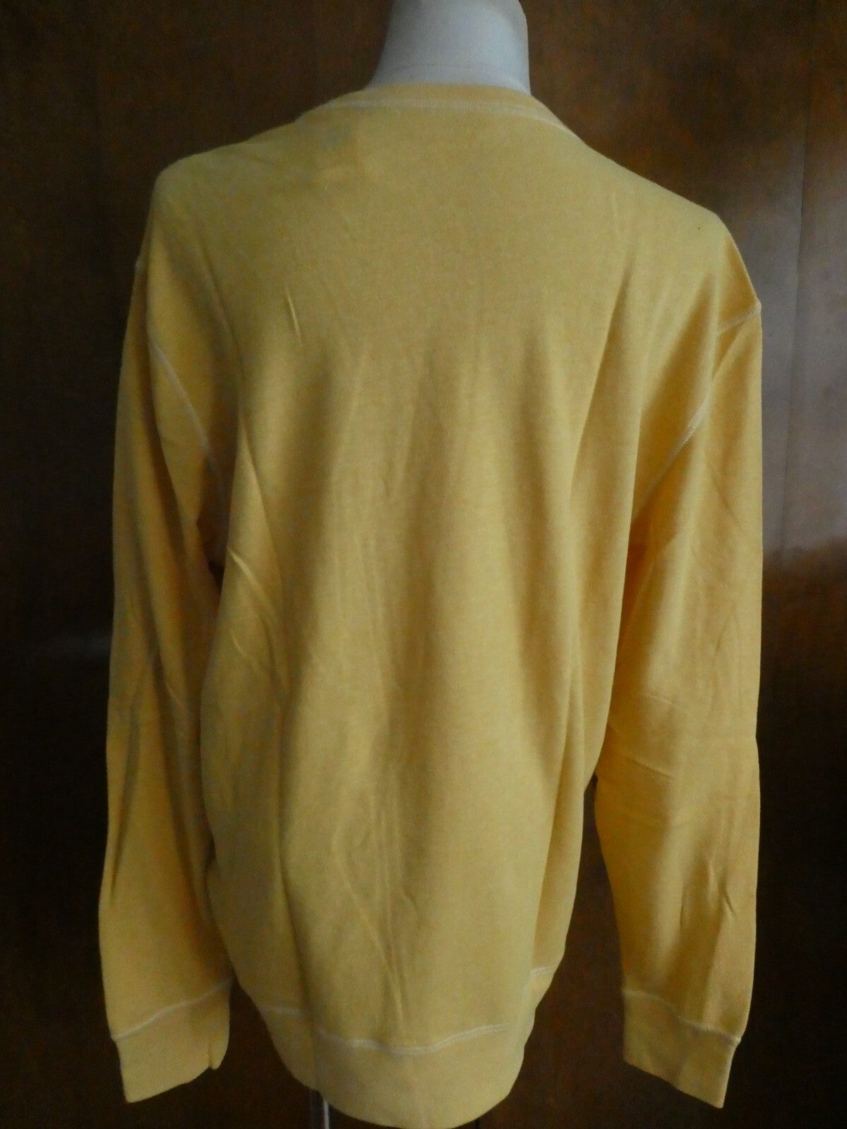 Gap Women's Cotton Blend Yellow Sweater Size Large