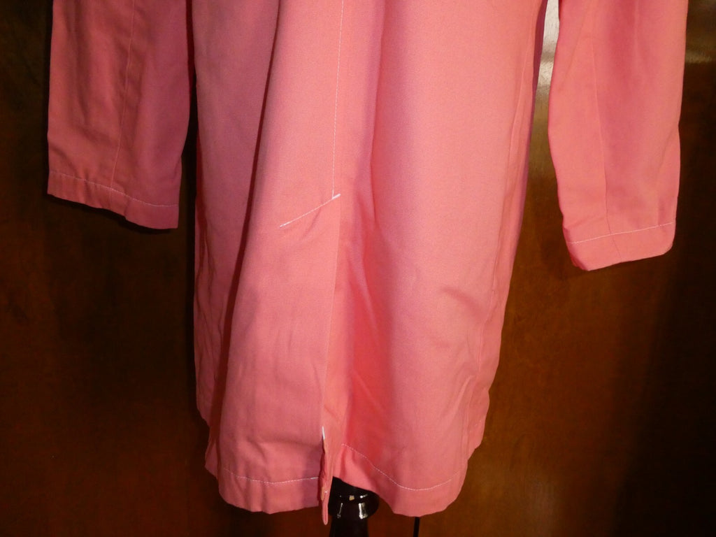 JH Women's Orange Long Sleeve Trench Coat Size 14 (can fit size 12)