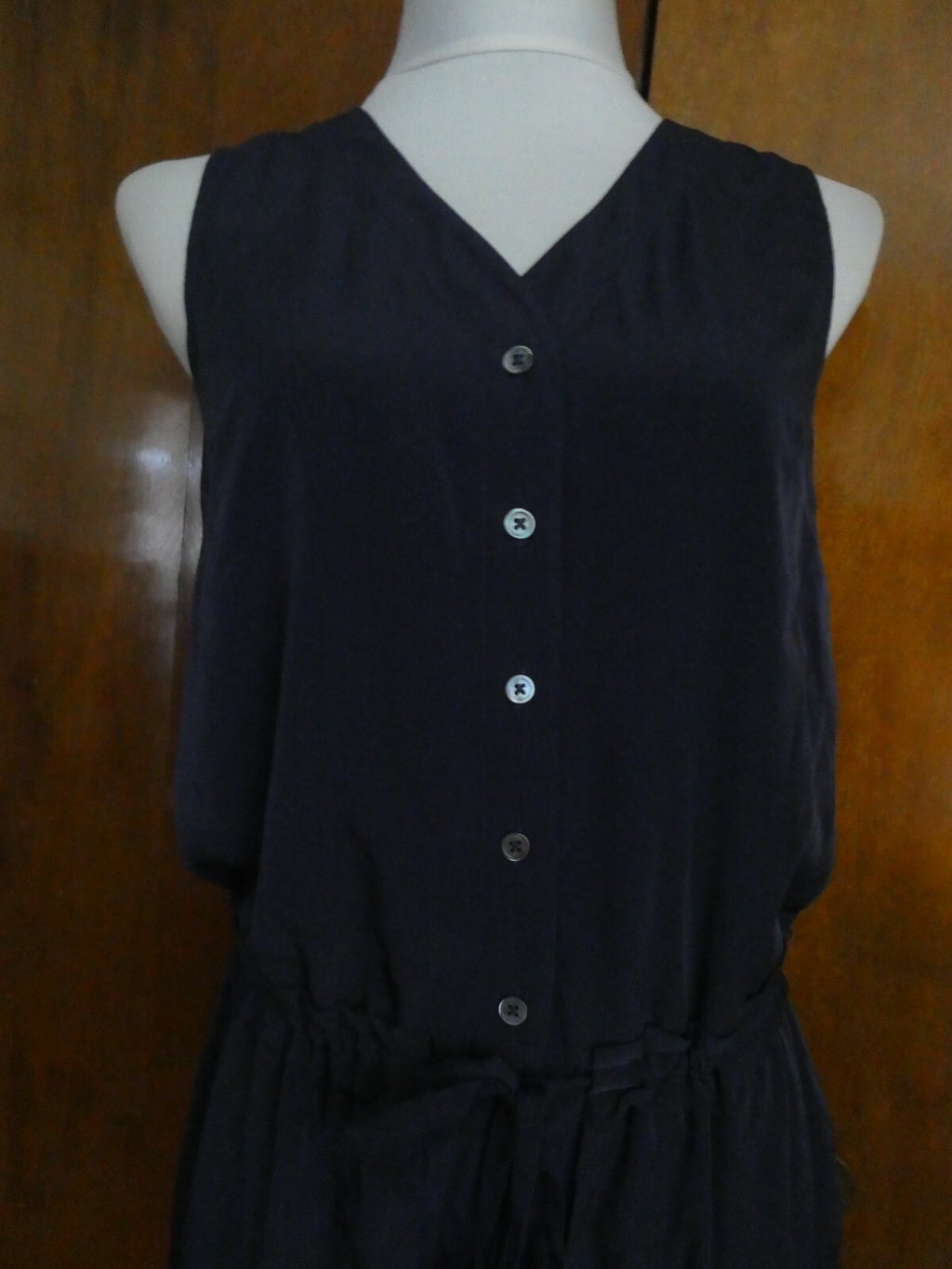 A|X Armani Exchange Women’s Navy Tie Romper Jumpsuit Size 6, 12, 14