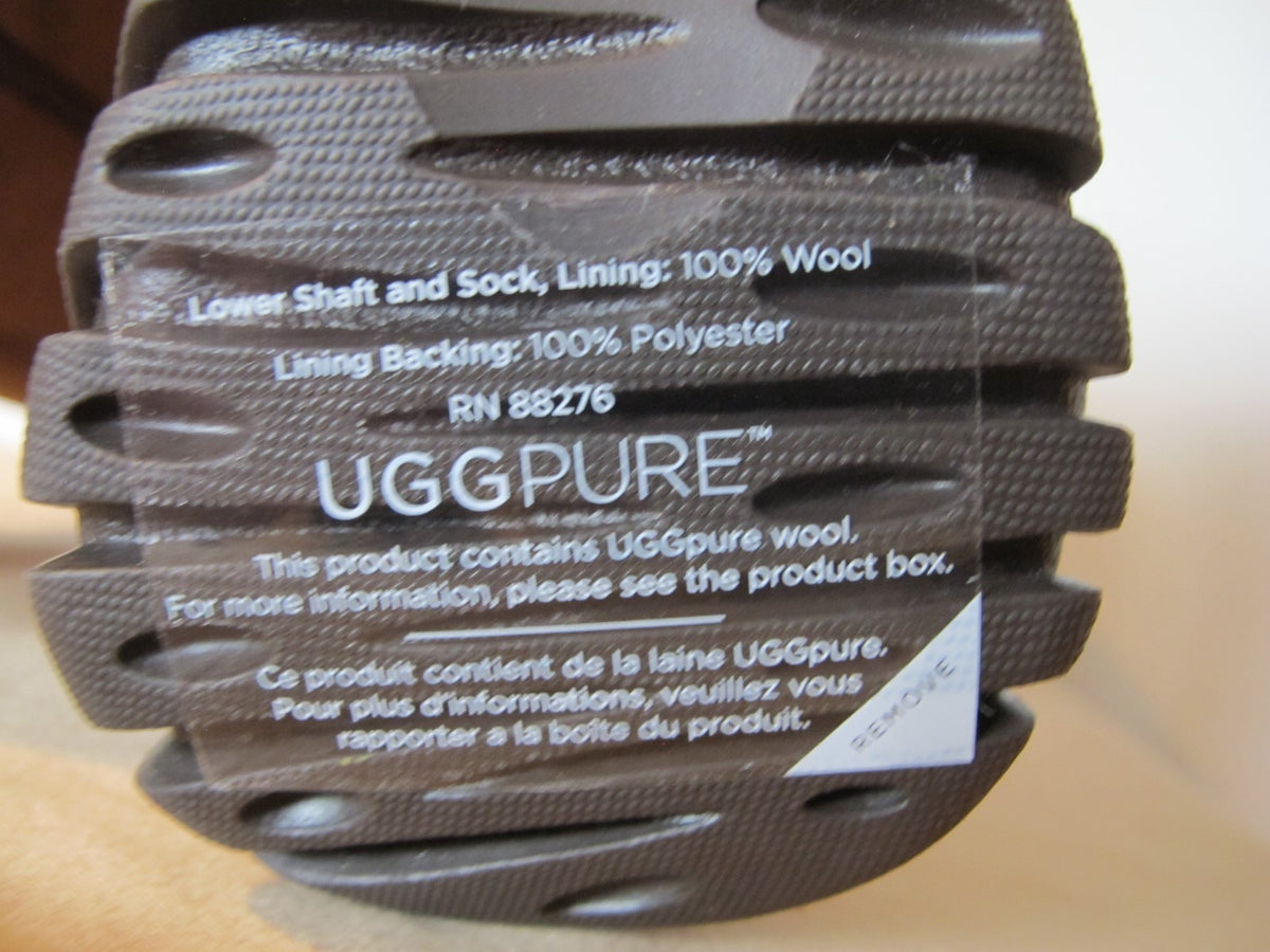 UGG Australia women’s beige brown waterproof New boots 6.5 (Runs small) fits 5.5