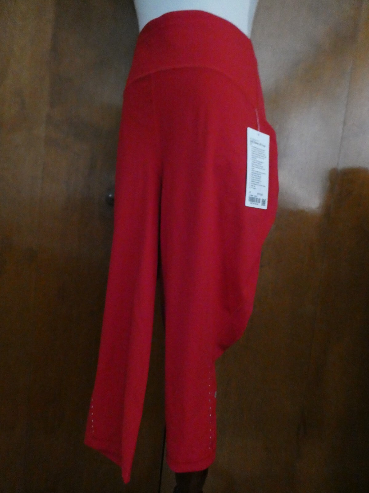 Lululemon Women's Red Swift Speed HR Crop 21” Run Leggings Size 20