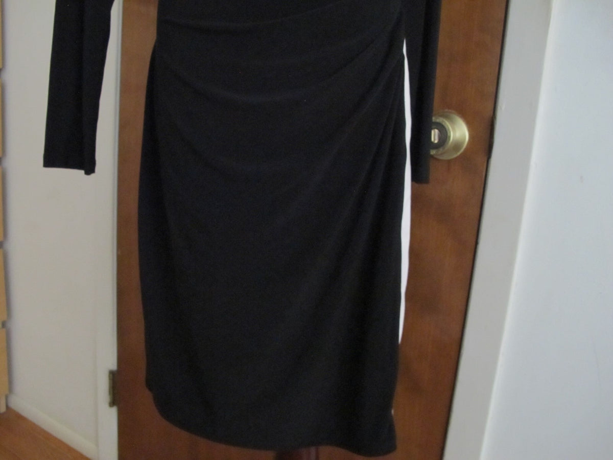 Lauren Ralph Lauren women’s black white NWT dress New