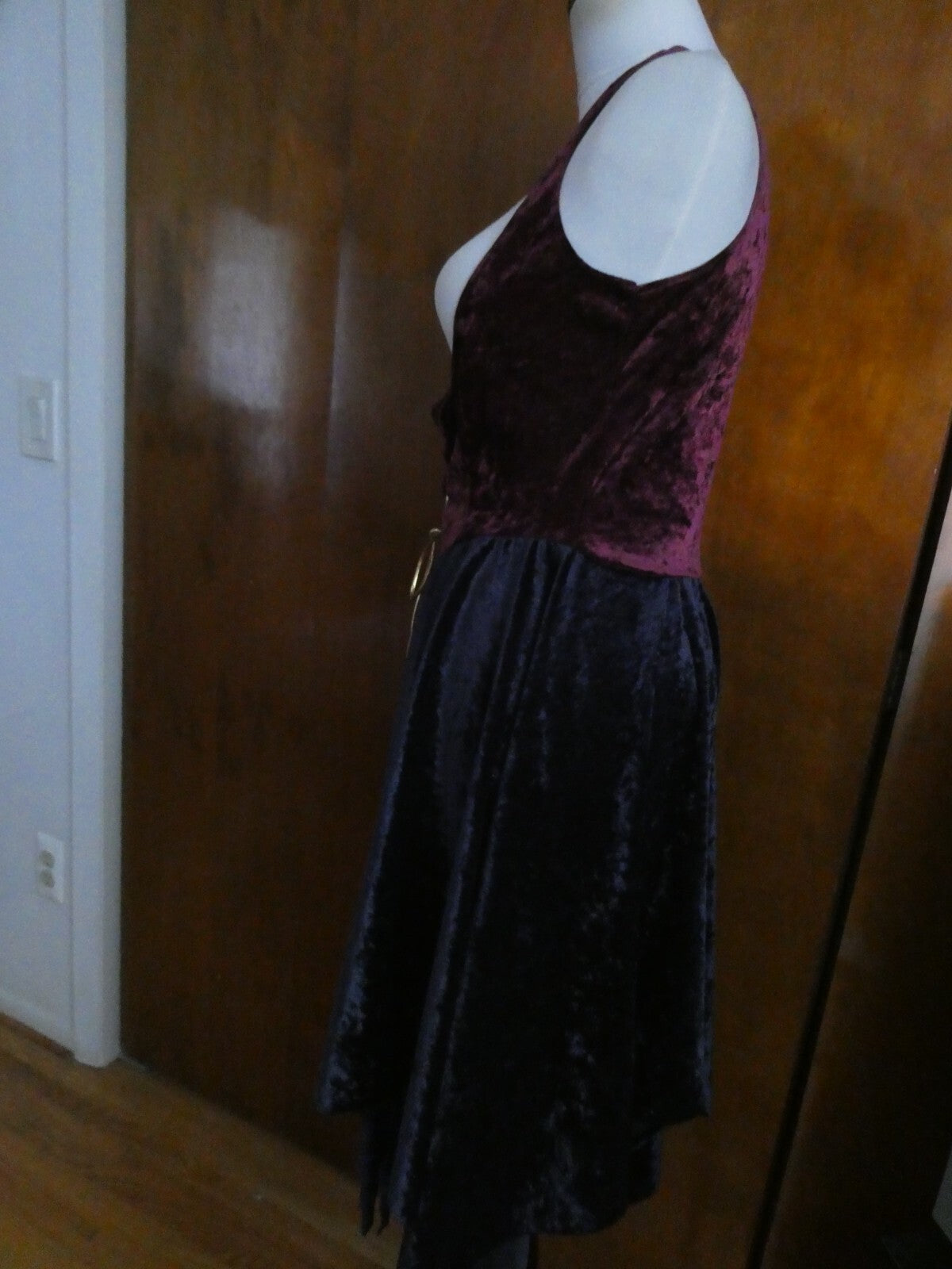 California Costume Collections Navy/Burgundy Halloween Dress Size Adult Large