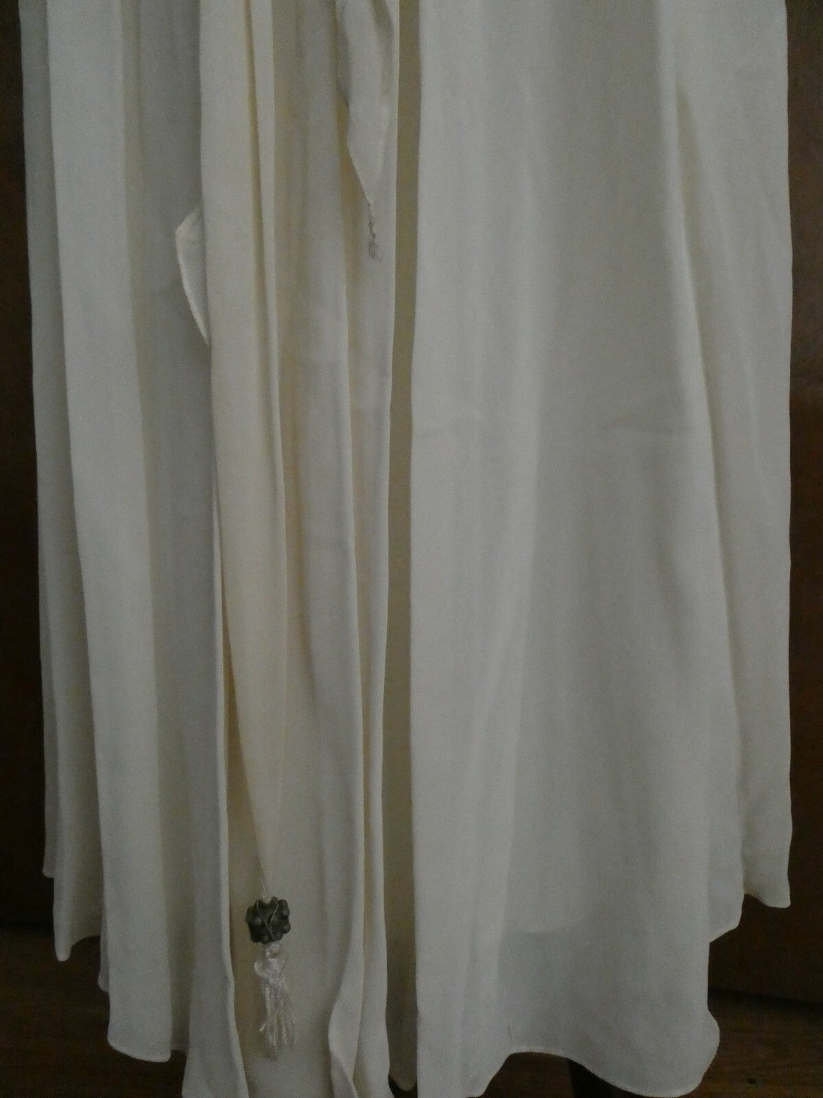 Tahari Women's Yellow Long Rayon Full Lined Skirt Size 14 (fits Size 10)