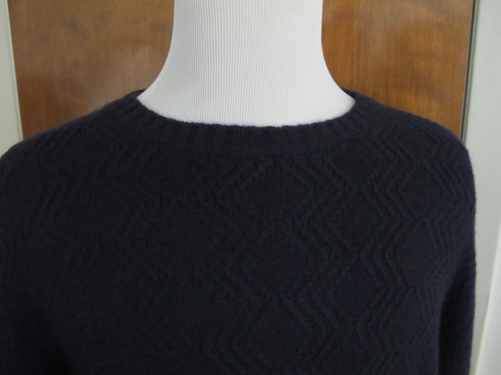 Bloomingdale's men's true navy cashmere sweater New
