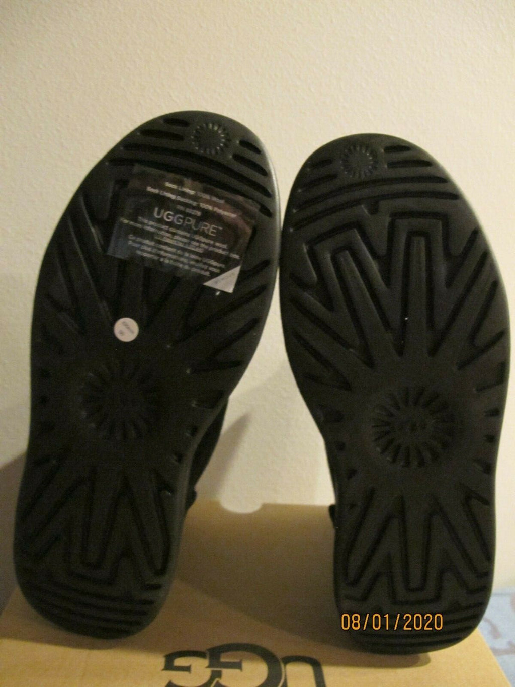 Ugg Australia Women's Black Classic Boom Buckle Combines Sneaker And Boot 5